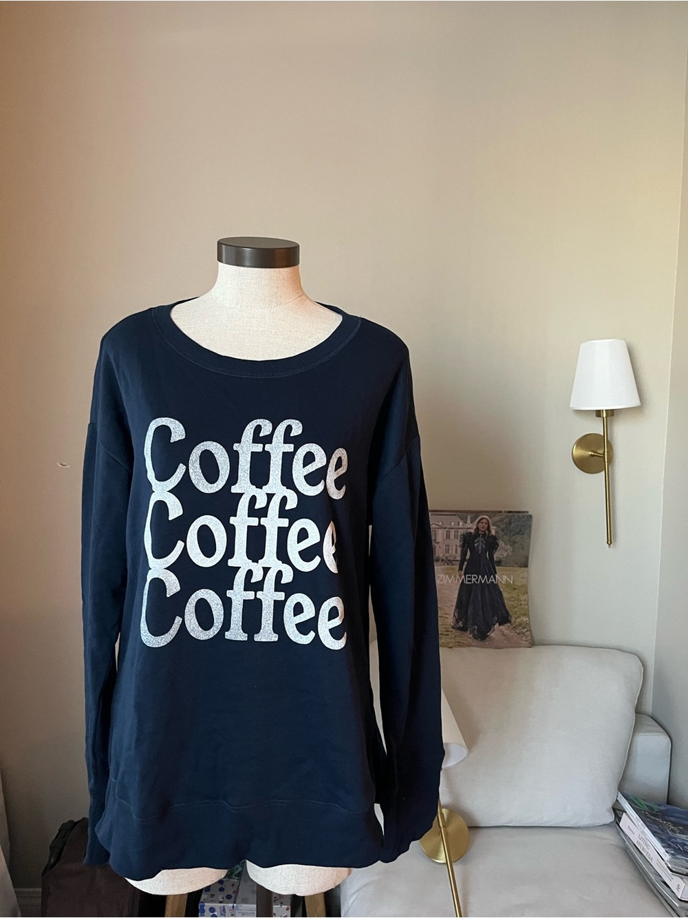 WILDFOX ( NWT ) Coffee top size L ☕️☕️